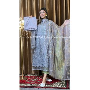 Stylz - Unstitched Three Piece Code# RUB 367