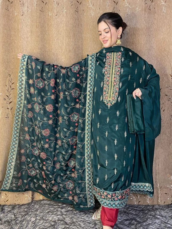 Stylz - Unstitched Three Piece Code# RUB 404